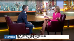 Bloomberg TV discusses the MAGA ETF